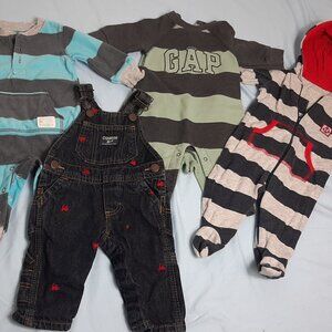 Baby boy one piece outfits 0-3m and 3m